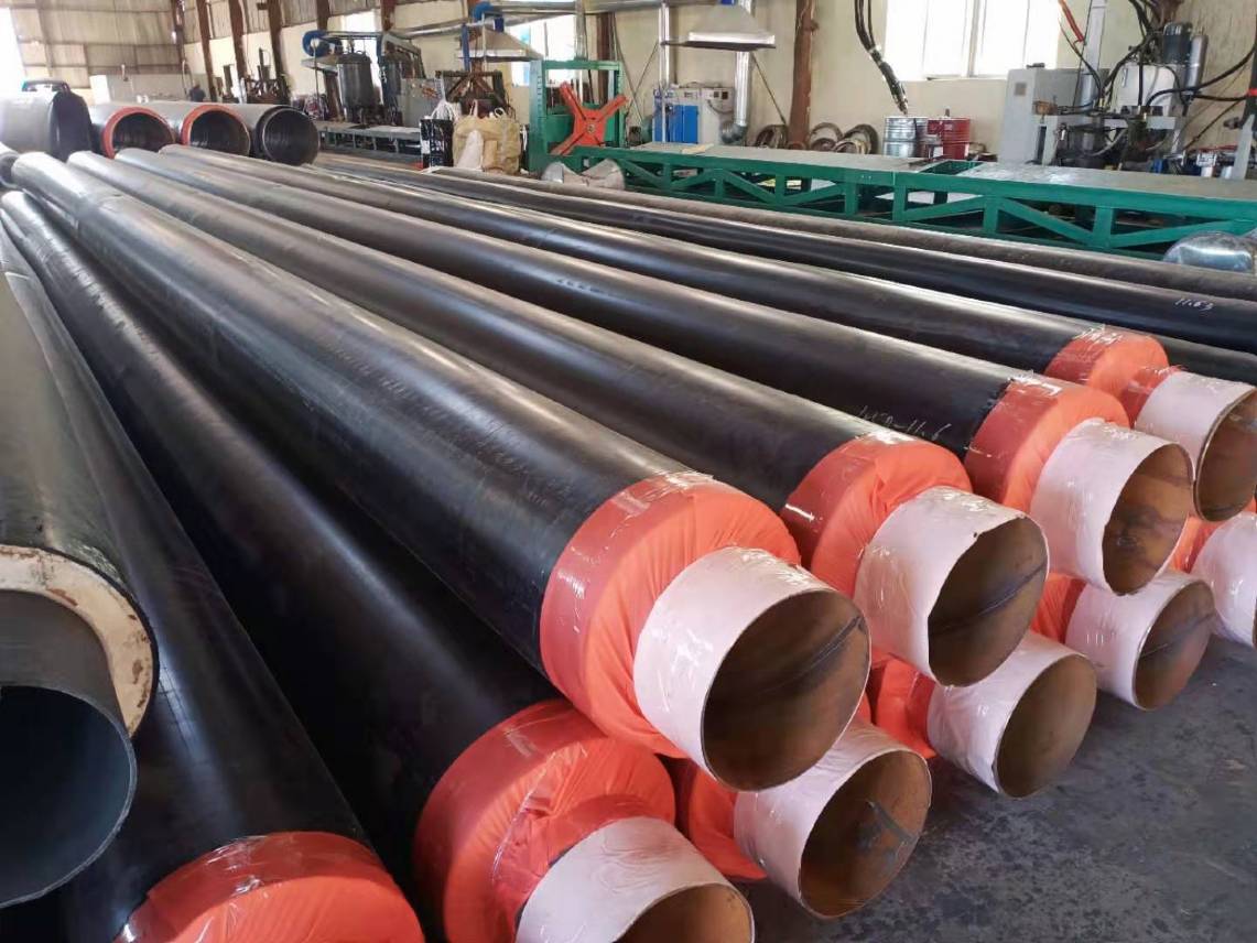 聚氨酯保溫鋼管生產(chǎn)車間